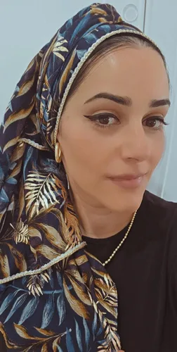 מטפחת לונג דגם שלכת בצבע כחול