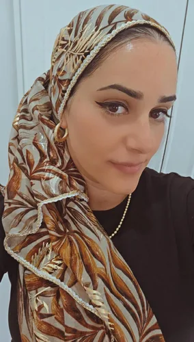 מטפחת לונג דגם שלכת בצבע חום