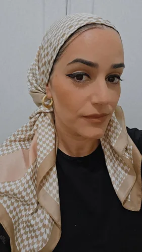 מרובעת משי ניוד פס פודרה