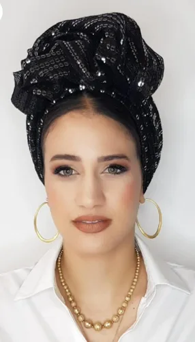 מטפחת לונג בד פייט שחור