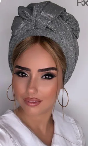 מטפחת לונג לורקס נצנץ כסוף