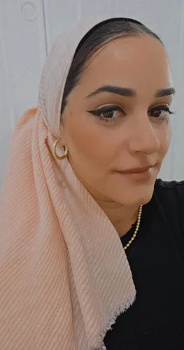 מטפחת לונג נצנץ בצבע ורוד בייבי