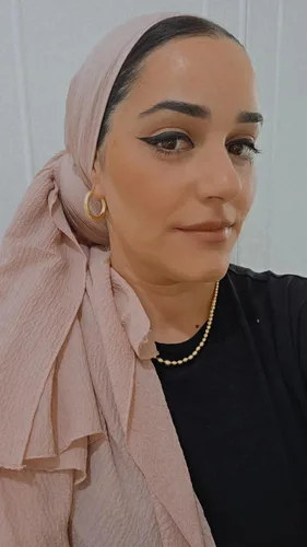 מטפחת לונג קרפ בצבע ורד עדין