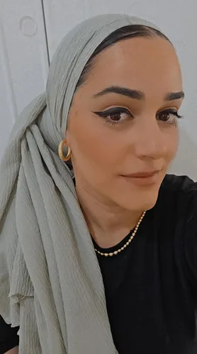 מטפחת לונג קרפ בצבע ירוק עדין