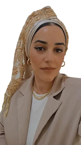מטפחת לונג דגם אוריאנה מטפחת משולבת יוקרתית