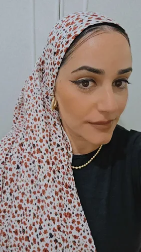 מטפחת לונג קרפ פרחים קטנים