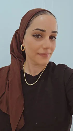 מטפחת לונג סטרץ' להיט בצבע חום שוקולד
